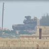 自由シリア軍 (FSA) による対戦車ミサイルの直撃に耐えたT-90A 戦車