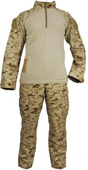 USMC FROGタイプ コンバットシャツ＆パンツ 上下セット - 電動ガン